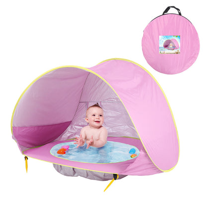 Baby Beach Tent Portable Shade Pool UV Protection Sun Shelter For Infant Outdoor Toys Child Swimming Pool Play House Tent Toys