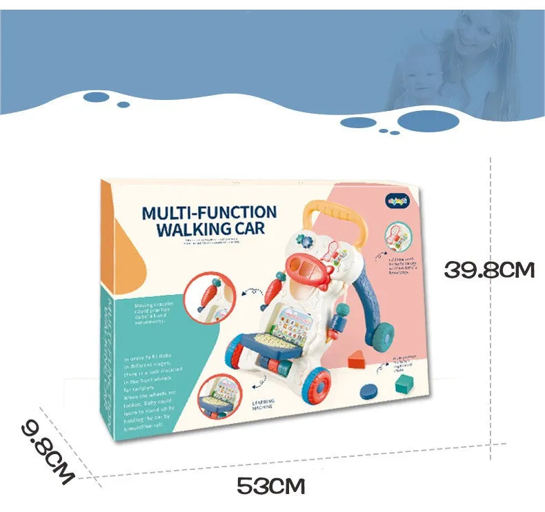 Multi-functional Walker Children's Early Education Puzzle